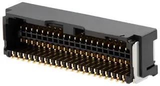 WTB CONNECTOR, R/A HDR, 8POS, 2ROW, SMT 505448-0891