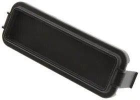 BLANK PLATE, THERMOPLASTIC, BLACK AIPXE-325XBP-01