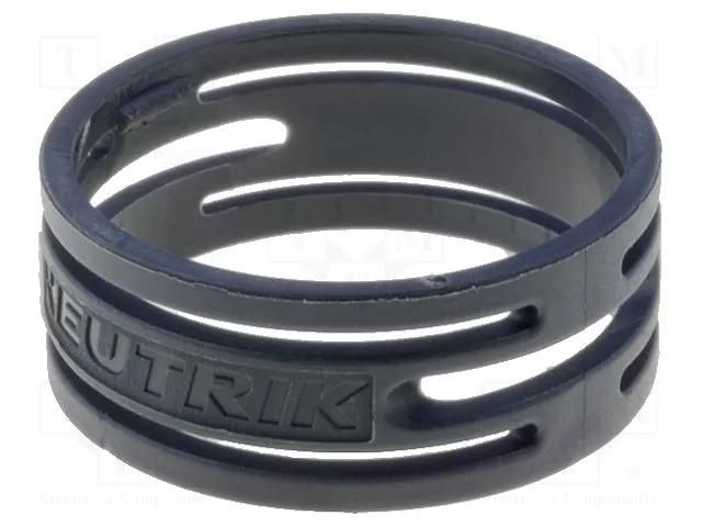 Marker; XLR plug; black NEUTRIK NTR-XXR0