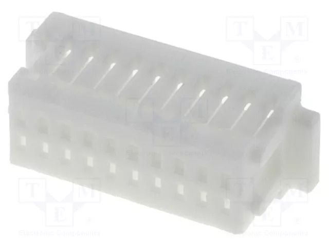 Connector: wire-board; plug; female; 50V; PIN: 20; w/o contacts; 1mm JOINT TECH NX1001-2X10PFS