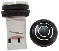 ACOUSTIC INDICATOR, IP40, BLK, W/SOCKET M22-AMC
