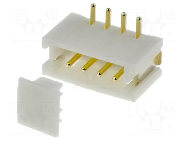 Connector: wire-board; socket; male; 1.5mm; PIN: 4; SMT; 100V; 1A JOINT TECH NX1501-04SMS