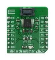 CLICK BOARD, ADAPTER, GPIO/UART, 3.3/5V MIKROE-4057