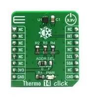 CLICK BOARD, TEMP/HUMIDITY, I2C, 3.3V MIKROE-4132