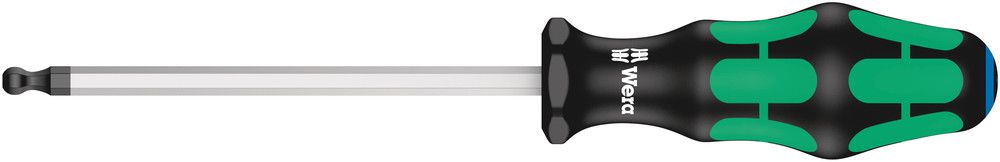 352 Ball end screwdriver for hexagon socket screws, 6.0x125, Wera 05022820001