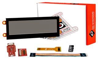 STARTER KIT, 3.9" GRAPHIC DISPLAY, CTP SK-PIXXILCD-39P4-CTP