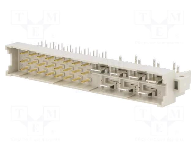 Connector: DIN 41612; socket; grounding contact,type MH; male HARTING 09061316922