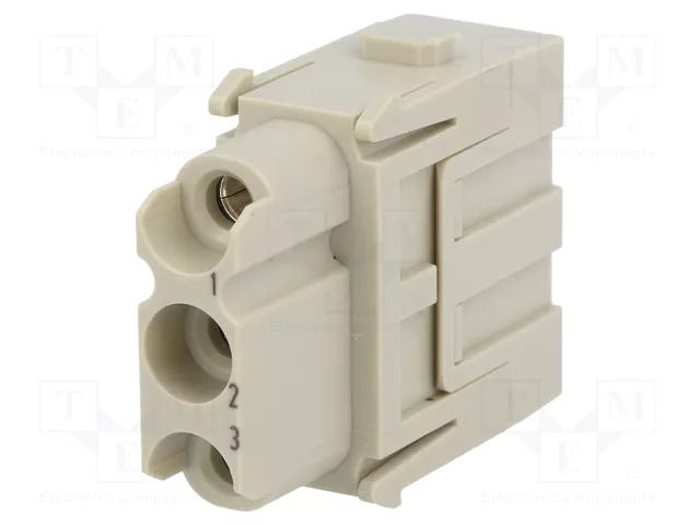 Connector: HDC; module; female; 40A; 690V; Han-Modular®; PIN: 3 HARTING 09140032701