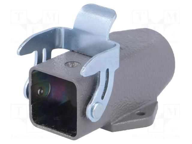 Enclosure for connectors: HDC; size 3A; Han® A; with latch; side HARTING 09200031250