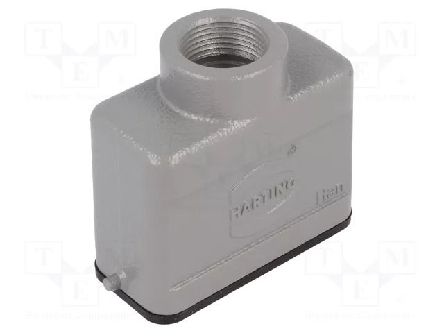 Enclosure for connectors: HDC; size 10A; for cable; Han® A; IP65 HARTING 09200101440