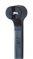 TY25MX-A-CBL TIE 50LB UV BLK 2-PC BLK 7TAG009640R0002