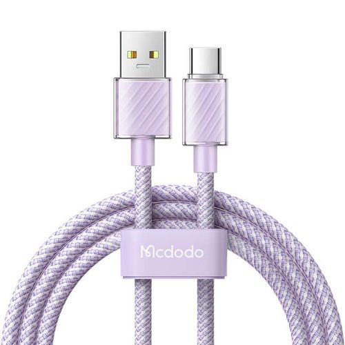 Cable USB-A to USB-C Mcdodo CA-3655, 100W, 2m (purple), Mcdodo CA-3655