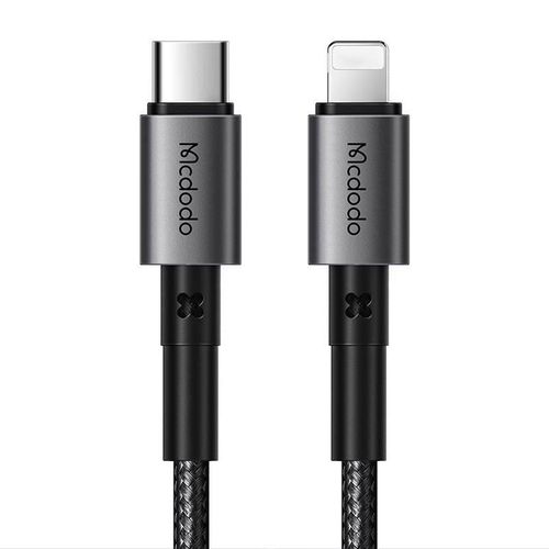 Cable USB-C to Lightning Mcdodo CA-2850, 36W, 1,2m (black), Mcdodo CA-2850