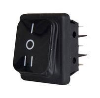 ROCKER SWITCH, DPDT, 16A, 250VAC, PANEL MP005728