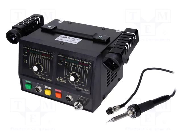Station: soldering/desoldering; 50W; 210÷480°C; 230VAC; ESD SOLOMON SORNY ROONG PENSOL-SL20LRES