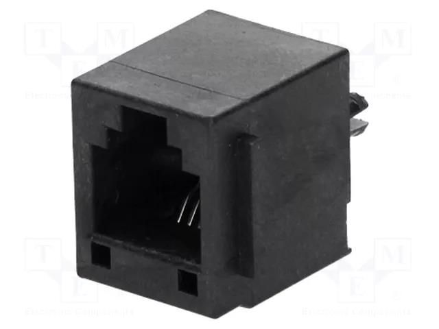 Connector: RJ11; socket; PIN: 6; Cat: 3; high; 6p6c; THT; straight MOLEX MX-95522-2667