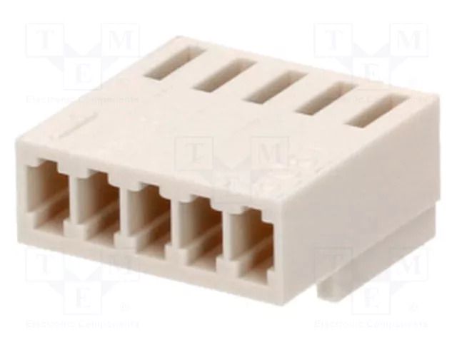Connector: wire-board; plug; female; PIN: 5; KK; straight; for cable MOLEX MX-22-01-1052