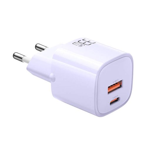 Charger GaN 33W Mcdodo CH-0155 USB-C, USB-A (purple), Mcdodo CH-0155