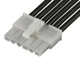 WTB CABLE, 6POS PLUG-PLUG, 300MM 215322-2062