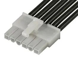 WTB CABLE, 6POS PLUG-PLUG, 150MM 215322-1061