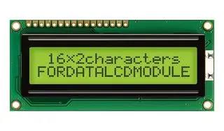 LCD DISPLAY, COB, TRANSFLECTIVE, STN FC1602N01-FHYYBW-51SE
