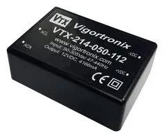 POWER SUPPLY, AC-DC, 24V, 2.5A VTX-214-060-124