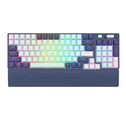 Mechanical keyboard Royal Kludge RK96 RGB, brown switch (blue), Royal Kludge RK96-2