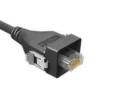 PATCH CORD, RJ45 PLUG-PLUG, CAT5, 600MM RCE-01-G-00.60-D