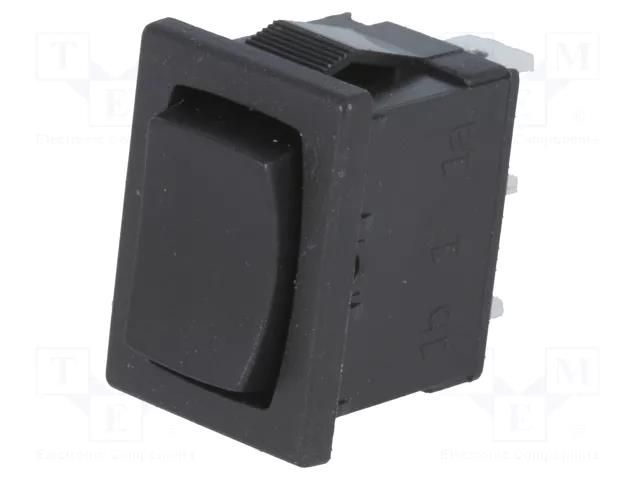 ROCKER; SP3T; Pos: 3; (ON)-OFF-(ON); black; none; Body: black NINIGI D-KWS22
