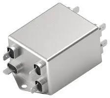 POWER LINE FILTER, 3 PHASE, 6A, 440VAC 6KEBS1AFPD