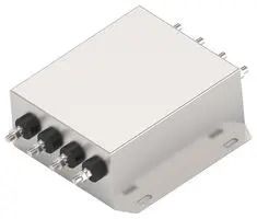 POWER LINE FILTER, 3 PHASE, 52A, 440VAC 50KEBS6AFPD