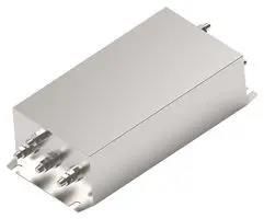 POWER LINE FILTER, 3 PHASE, 100A, 520VAC 100KEBS6BFPD