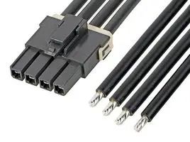 WTB CORD, MEGA-FIT RCPT/FREE END, 600MM 216401-1043