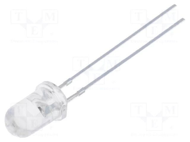 LED; pink; 5mm; 12000÷14400mcd; 15°; Front: convex; 2.9÷3.9VDC OPTOSUPPLY OSK3SK5111A