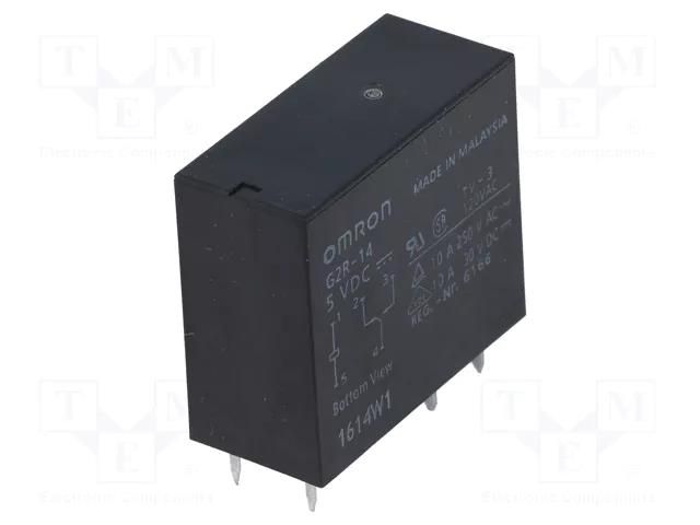 Relay: electromagnetic; SPDT; Ucoil: 5VDC; Icontacts max: 8A; G2R OMRON Electronic Components G2R-14-5DC