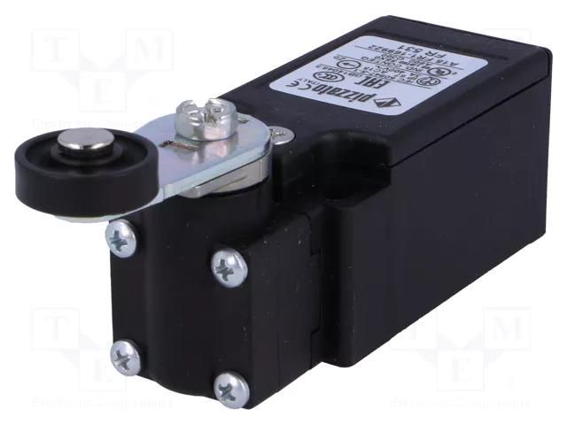 Limit switch; rotary lever with roller; NO + NC; 10A; max.500VAC PIZZATO ELETTRICA FR531