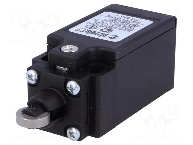 Limit switch; steel roller Ø12mm; NO + NC; 10A; max.500VAC; IP67 PIZZATO ELETTRICA FR515-1