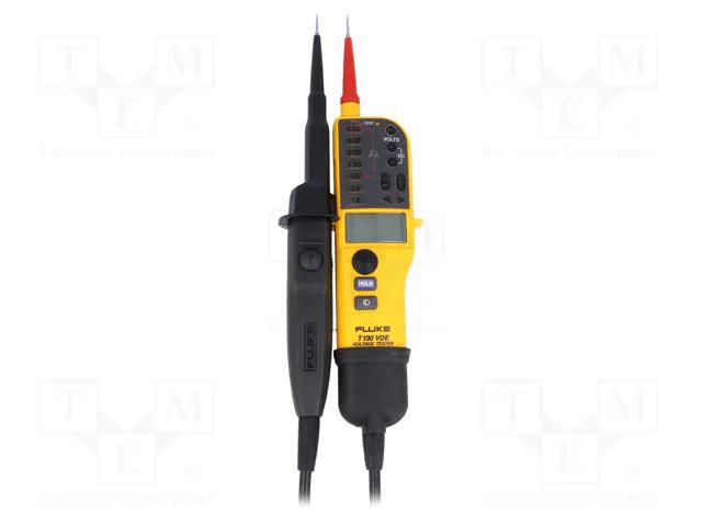 Tester: electrical; LEDs,LCD; 3,5 digit; 100÷690VAC; 0÷400Hz; IP64 FLUKE FLK-T130/VDE