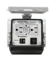 INTERFACE CONN, 2PORT, CAT 5E ETHERNET P-R2-K3RF3-M2