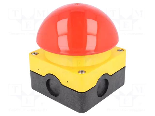 Switch: manual and foot; Stabl.pos: 2; NC; IP67; -25÷40°C; FAK EATON ELECTRIC FAK-R/V/KC01/IY