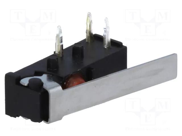 Microswitch SNAP ACTION; 1A/250VAC; with lever; SPDT; ON-(ON) SAIA-BURGESS F1NST8A1