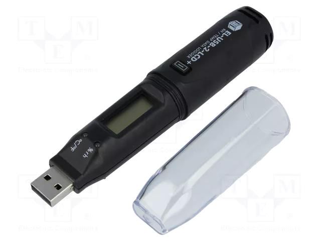 Data logger; dew point,temperature,humidity; IP67; Display: LCD LASCAR EL-USB-2-LCD-P
