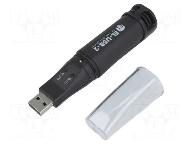 Data logger; dew point,temperature,humidity; IP67; ±0.5°C LASCAR EL-USB-2