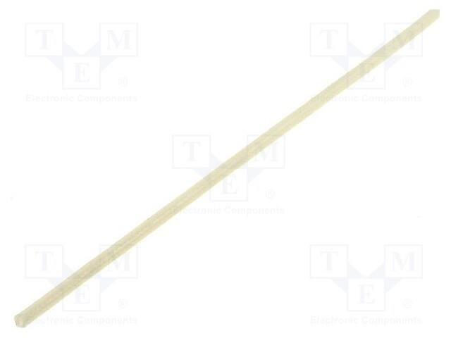 Insulating tube; fiberglass; -25÷155°C; Øint: 1.5mm; 5kV/mm; reel ZDIII OSPU-1.5