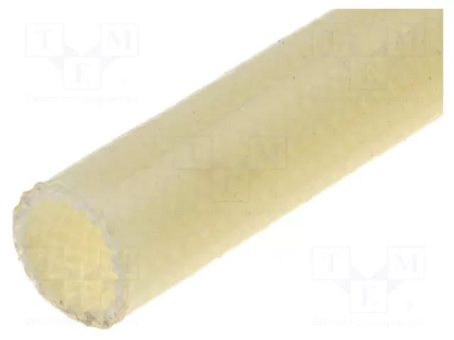 Insulating tube; fiberglass; -25÷155°C; Øint: 4.5mm; 5kV/mm; reel ZDIII OSPU-4.5