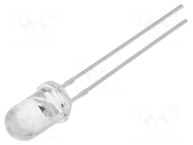 LED; yellow green; 5mm; 4200mcd; 15°; Front: convex; 1.8÷2.4VDC OPTOSUPPLY OSUG5111A-OP