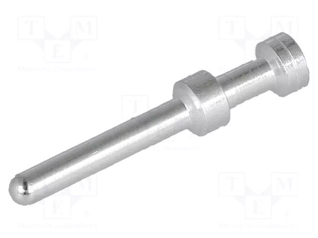 Contact; male; Han E® High Temp; copper alloy; silver plated HARTING 09338006114