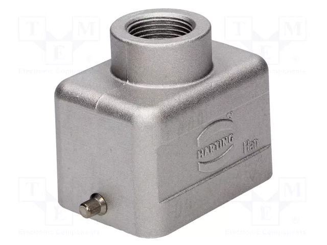 Enclosure for connectors: HDC; size 6B; for cable; IP65; straight HARTING 19628061440