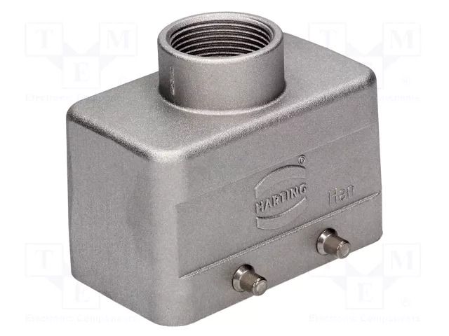 Enclosure for connectors: HDC; size 10B; for cable; IP65; M25 HARTING 19628101421