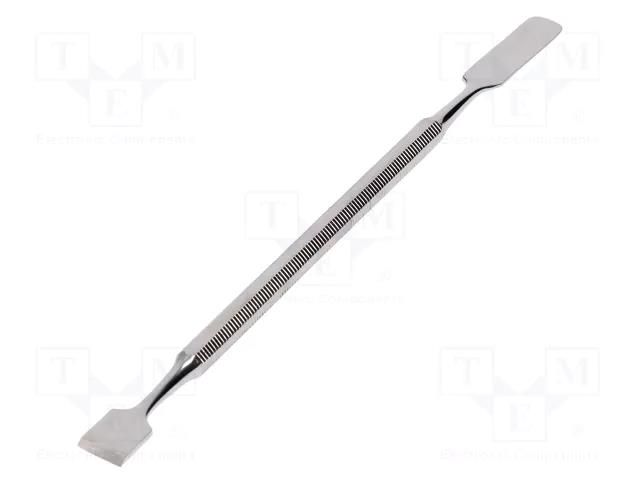 Tool: spatula; stainless steel; L: 170mm; non-magnetic IDEAL-TEK IDL-MPTSS3